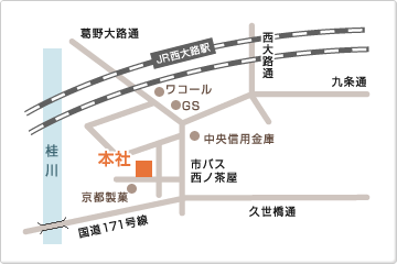 本社　地図